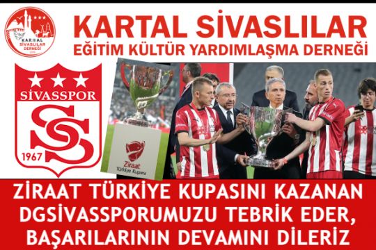 Tebrikler Sivasspor