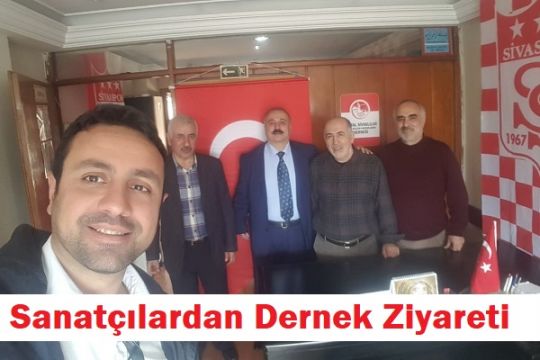 Sanatçılardan Derneğe Ziyaret